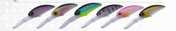 Crankbait Très Grand Plongeant YZ-5103 85mm 33g — photo fournisseur