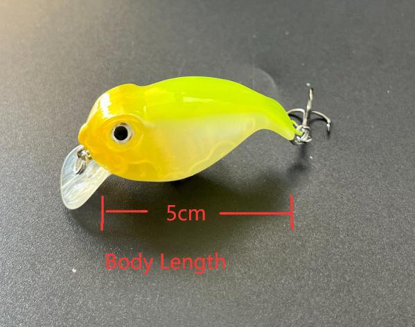 Mini Crankbait Plongeant CB-06 50mm 6.5g — photo fournisseur
