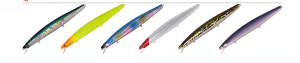 Jerkbait Minnow YZ-1017 Flottant 163mm 26g — photo fournisseur
