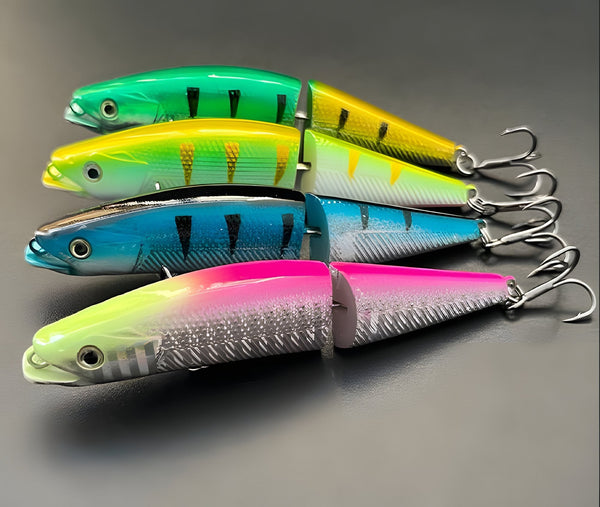 Swimbait Minnow Articulé JB-54 Coulant 9cm 13.6g — photo fournisseur
