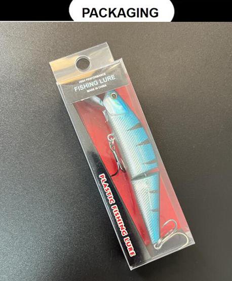 Swimbait Minnow Articulé JB-54 Coulant 9cm 13.6g — photo fournisseur