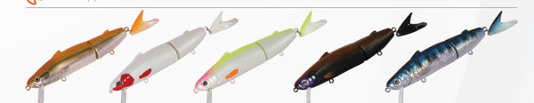 Popper Effilé de Surface YZ-1048 Flottant 128mm 15g — photo fournisseur