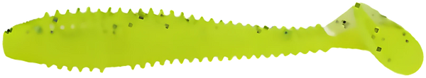Leurre Souple Finesse BL-9004 80mm - Pêche à Gratter — 10 · Chartreuse