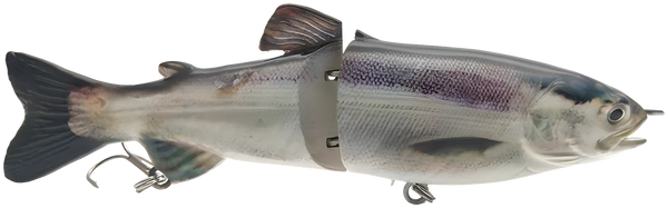 Swimbait Imitation Truite JB-05 18cm 65g — 11 · Argent / Olive