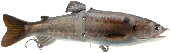Swimbait Imitation Truite JB-05 18cm 65g — 12 · Olive / Argent
