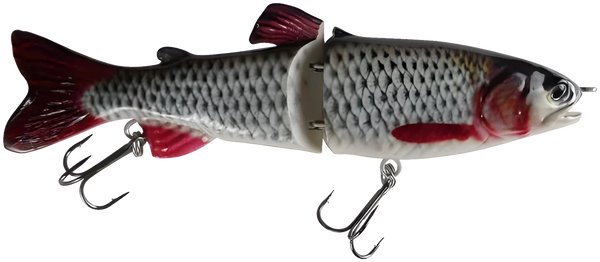 Swimbait Imitation Truite JB-05 18cm 65g — 02 · Olive / Noir