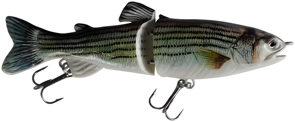 Swimbait Imitation Truite JB-05 18cm 65g — 03 · Noir / Argent