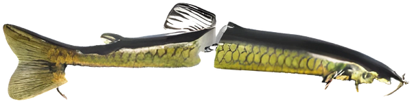 Swimbait Imitation Truite JB-05 18cm 65g — 07 · Olive / Or