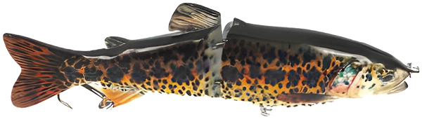 Swimbait Imitation Truite JB-05 18cm 65g — 09 · Marron / Olive