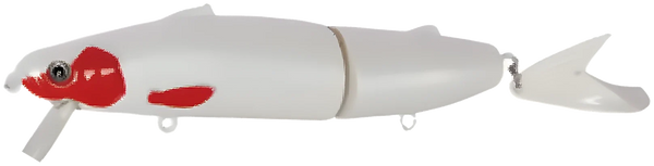 Popper Effilé de Surface YZ-1048 Flottant 128mm 15g — 03 · Argent / Blanc