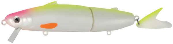 Popper Effilé de Surface YZ-1048 Flottant 128mm 15g — 04 · Argent / Blanc
