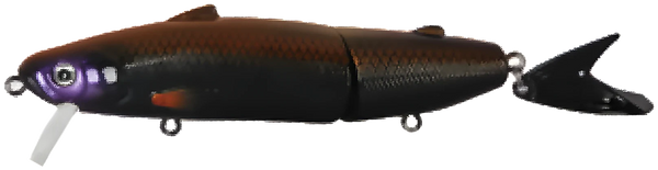 Popper Effilé de Surface YZ-1048 Flottant 128mm 15g — 05 · Noir / Marron