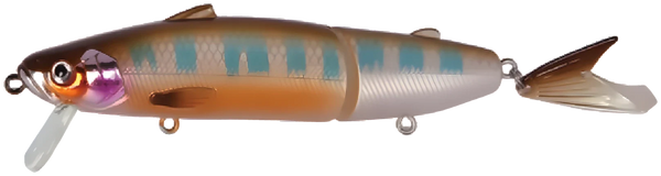 Popper Effilé de Surface YZ-1048 Flottant 128mm 15g — 01 · Argent / Or