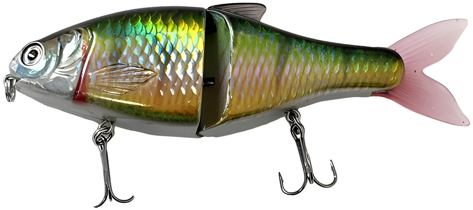 Gros Leurre Souple Pré-armé LD-077 Coulant 13cm 37g